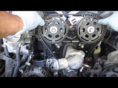 how to timing belt miata