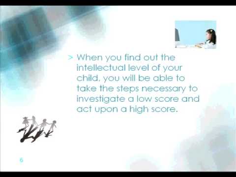 how to iq test your child