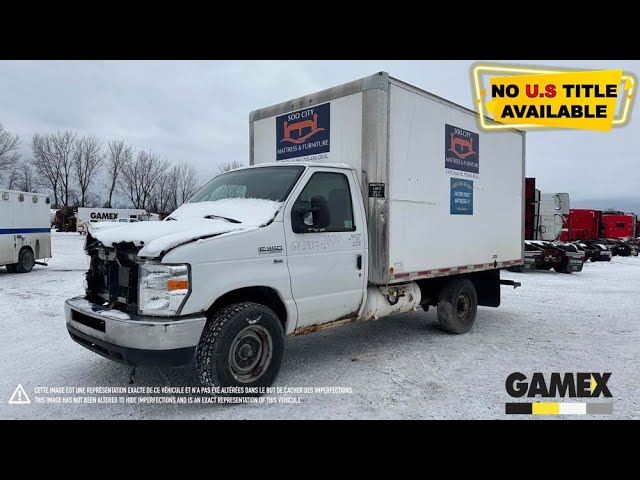 2012 FORD E350 CAMION BOITE in Heavy Trucks in Moncton