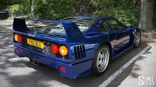 世界に一台しかないFerrari F40のBlueはこんな感じ