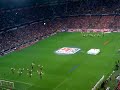 Bayern-HSV Gästeblock Eröffnungsfeier