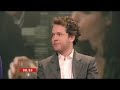 tom hollander on bbc breakfast 20th feb promoting freezing with elizabeth mcgovern. pt 2 of 4