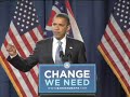 Barack Obama on his Economic Rescue Plan for the Middle Class