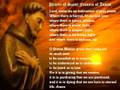 PRAYER OF SAINT FRANCIS OF ASSISI