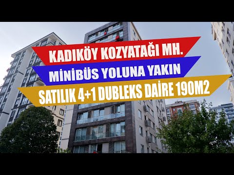 Kozyatağı Minibüs Cad. Yakın Satılık 4+1 Dubleks 190m2
