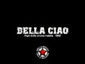 tornata - finalmente - in auge, bella ciao � una delle canzoni pi� conosciute della resistenza italiana. se ne conoscono diverse varianti, ma questa sembra la pi� comune:  

questa mattina mi son svegliato
oh bella ciao, bella ciao, bella ciao, ciao, ciao,
questa mattina mi son svegliato
e ho trovato l'invasor.
oh partigiano, portami via
oh bella ciao, bella ciao, bella ciao, ciao, ciao,
oh partigiano, portami via,
che mi sento di morir.
e se io muoio lass� in montagna
oh bella ciao, bella ciao, bella ciao, ciao, ciao,
e se io muoio lass� in montagna
tu mi devi seppellir.
seppellire sulla montagna,
oh bella ciao, bella ciao, bella ciao, ciao, ciao,
seppellire sulla montagna
sotto l'ombra di un bel fior.
e le genti che passeranno,
oh bella ciao, bella ciao, bella ciao, ciao, ciao,
e le genti che passeranno
mi diranno: 