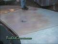 Concrete Stain Sprayer Method