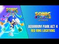 Sonic Colors Ultimate Aquarium Park Act 4 Red Rings