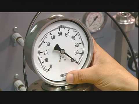 how to pressure gauge calibration