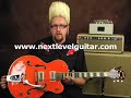  Demo Gretsch Reverend Horton Heat Electric Guitar w/ Bigsby Tremelo acoustic surf rock blues jazz next level lesson