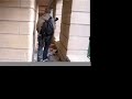 Kalte materialak Zarauzko ertzainetxeko erasoan