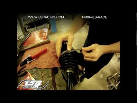 how to fasten cv boot