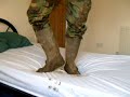 Muddy Wellies Stomp on Bed