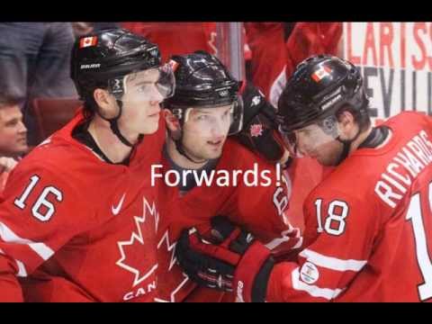 Projected 2014 Men’s Team Canada Hockey Roster