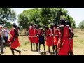 Masai dancing
