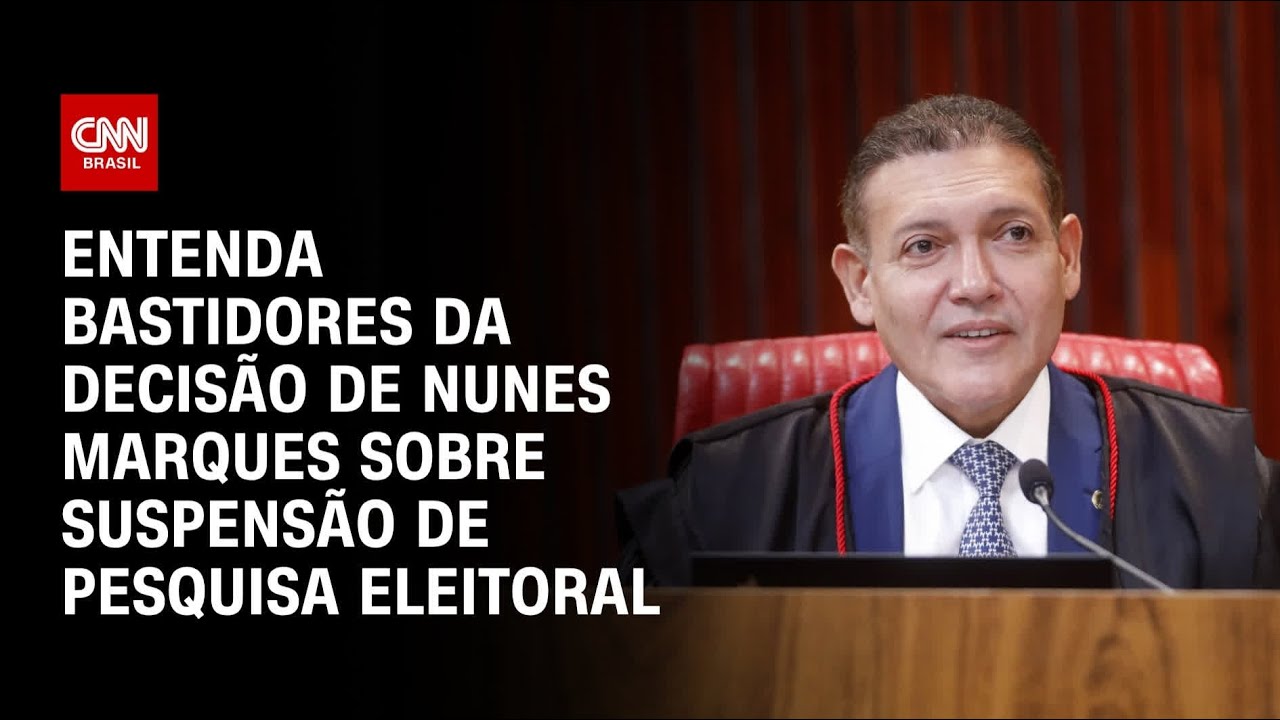 Nunes Marques puxou para si ação da pesquisa da AtlasIntel antes de suspensão | HORA H