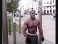 PULL UPS DONE BY HUGE BODYBUILDER!!! KALI MUSCLE