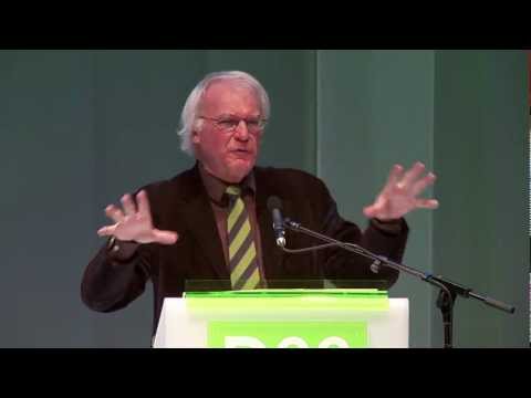 d66 - Gastspreker prof. dr. Herman Pleij op het voorjaarscongres van D66, gehouden op 9 maart 2013 in Eindhoven.