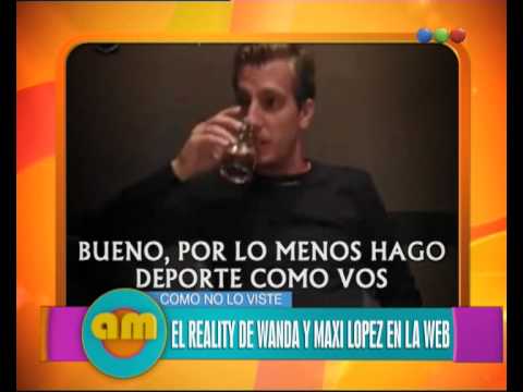 El reality show de Wanda Nara y Maxi Lopez - AM