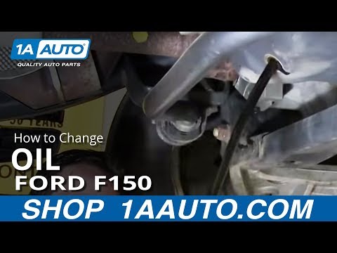 how to change oil in 2013 f 150