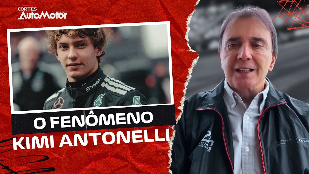 KIMI ANTONELLI NA F1: REGINALDO LEME E TIAGO MENDONÇA ANALISAM #f1 #kimiantonelli