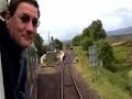 Class 67 on caledonian Sleeper over Rannoch