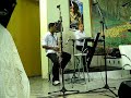 Vinicius Damião toando saxofone em Casamento - musica internacional
