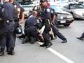 Barry and police during RNC in MN