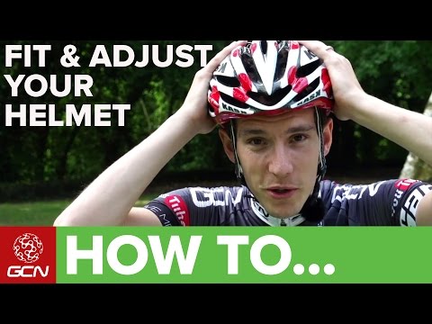 how to fit bike helmet