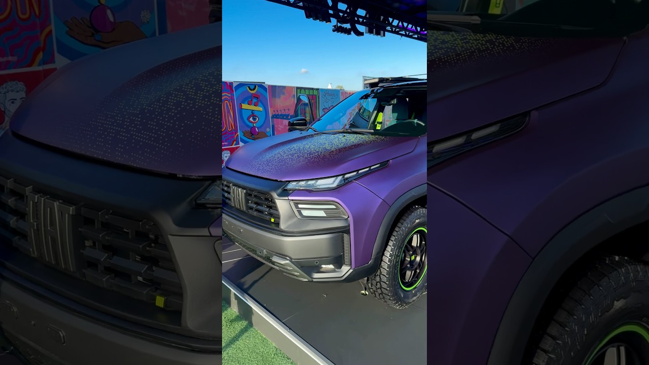 Fiat apresenta modelo comemorativo da Toro no Lollapalooza. 50 anos da Fiat no Brasil