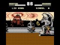 video of the hacked mortal kombat trilogy game for the original nintendo console (nes). this game was created by hosekn of usa co, ltd. whoever that is.