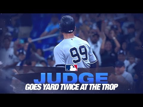 Video: Judge hits a pair of homers