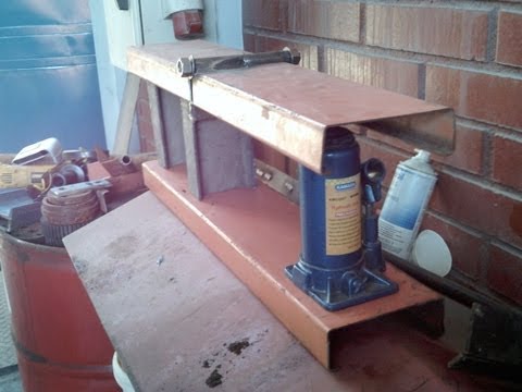 roladoras.plegadoras - Amigos míos, estoy nuevamente aquí para mostrarles como fabricar una dobladora de tubos ideal para realizar arcos o semi-círculos...esta maquina la fabriqué ...