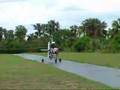 Gyrocopter test flight