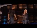 Christina Aguilera ft Blake Shelton - Just A Fool Live On The Voice