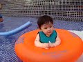 Maggie's 1st swim - part 1
