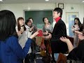 정시재 환송 사진