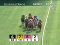 Entries: Thoroughbred Race, CHURCHILL DOWNS, 2007-04-28, Race 9:      (Pgm-Runner-Jockey-Finish)       1-Payment in Kind (KY), Castanon, J, finished 7;        2-Tromp (KY), Lanerie, C, finished 9;        3-Grand (IRE), Albarado, R, finished 4;        4-International Cat (KY), Nakatani, C, finished 5;        5-Spark of Humor (KY), Leparoux, J, finished 8;        6-King of Speed (KY), Woods, Jr., C, finished 3;        7-Black Jack Attack (KY), Quinonez, A, finished 2;        8-Alpha Capo (KY), Borel, C, finished 1;        9-Third Half (KY), Guidry, M, finished 6;