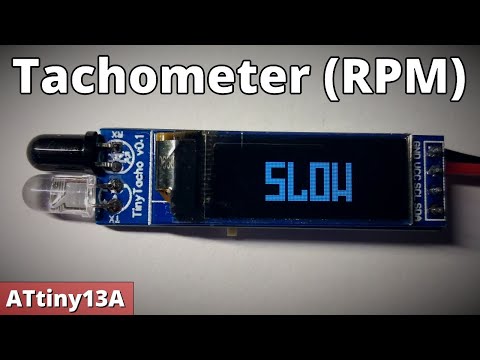TinyTacho: Rotational Speed Measurement Without The Bulk