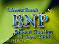 Leicestershire  BNP Meeting 21 June 2008