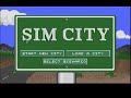 amiga - sim city von infogrames, 1989 www.mingos-commodorepage.com