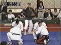 Shihan Nishiuchi breaking baseball bat with shin