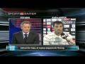 Sebastián Saja, en exclusiva en SportsCenter