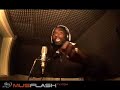 Wretch 32 spraying bars for MusFlashTV HIP HOP