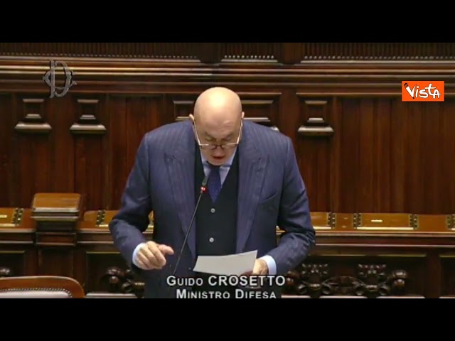 Crosetto: Rivedere l'impiego dei militari di Strade sicure