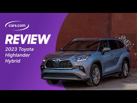 2023 toyota highlander hybrid review long on efficiency short on space