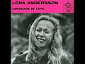 Lena Andersson Language of love (Livet går sin gång)