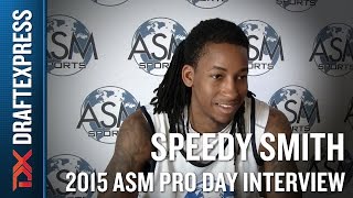 Speedy Smith 2015 ASM Pro Day Interview