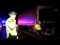 Dramatic crash footage
