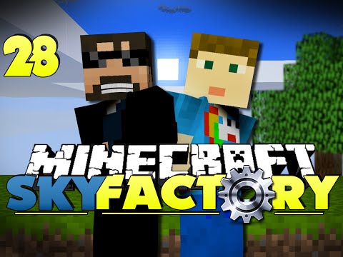 Minecraft Modded SkyFactory 28 - R-Rated Villagers